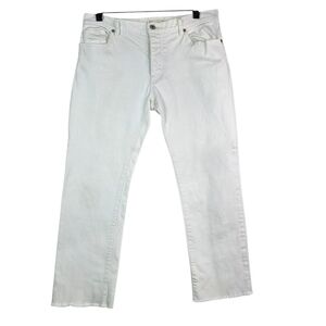 Nili Lotan Midrise boyfriend cropped denim jeans